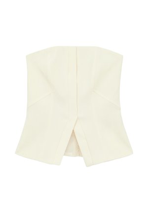 Koton, STRAPLESS BLOUSE . - Bluse - beige