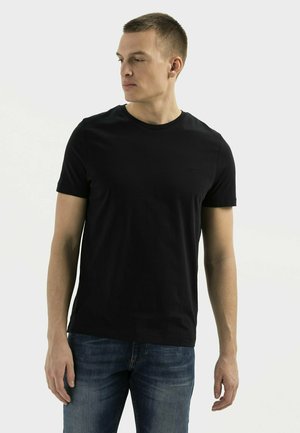 camel active MIT RUNDHALS - T-shirt basic - asphalt