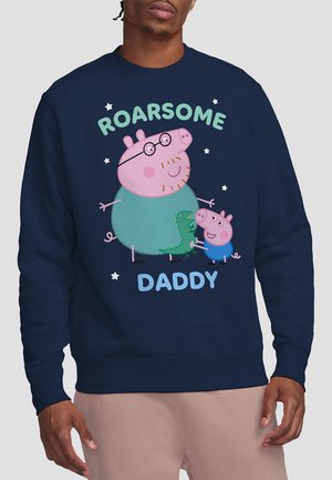 PEPPA PIG ROARSOME DADDY PIG - Langarmshirt - dark blue