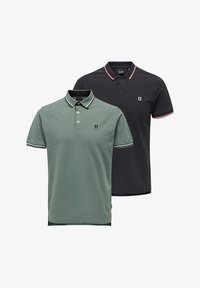 Niet geselecteerd, dunkelblau grün