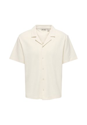 Only & Sons, ONSKOSTA RLX SS RESORT SHIRT - Skjorter - antique white