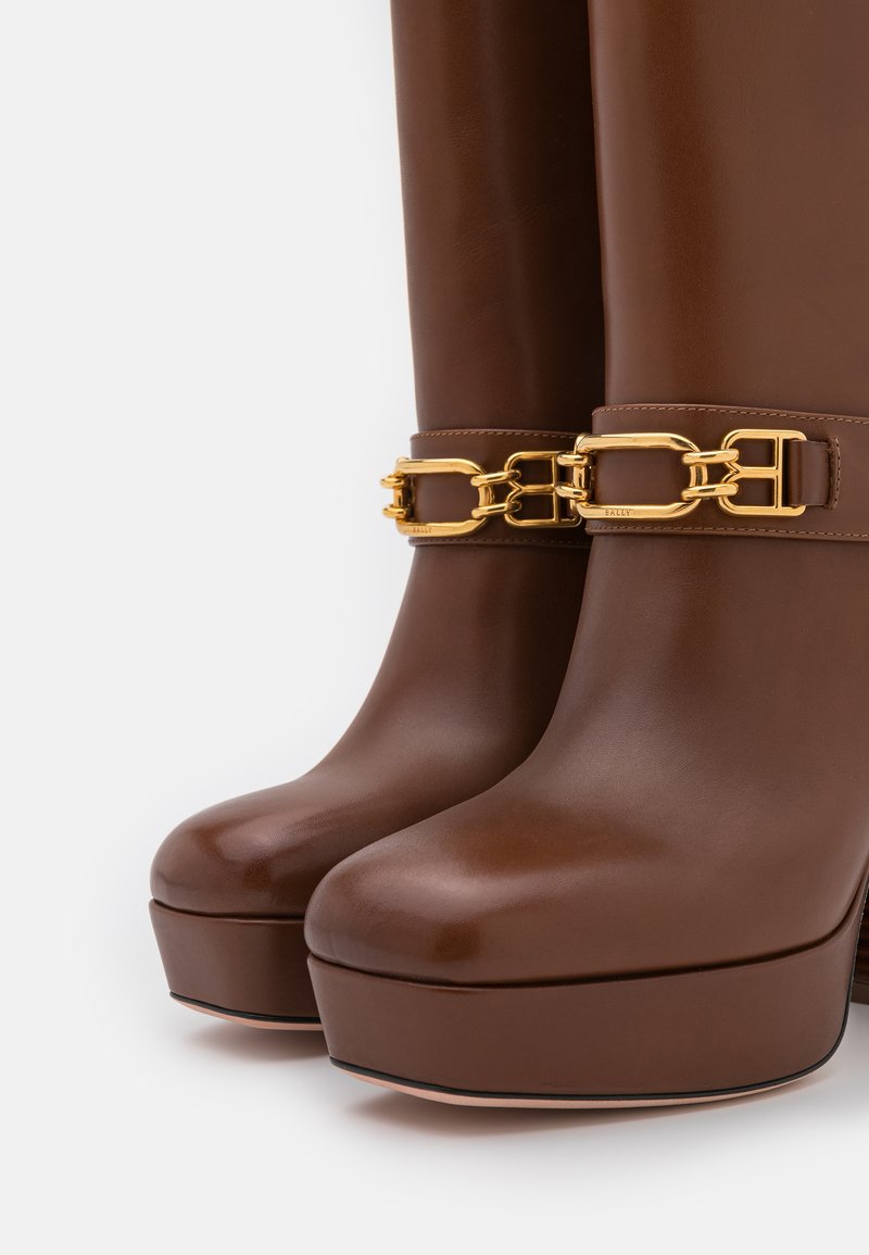 Damen Bekleidung | Bally DEANNE Plateaustiefel cognac - JK24484 Damen Bekleidung | Bally DEANNE Plateaustiefel cognac - JK24484