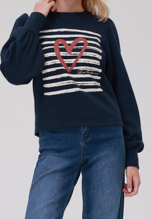 Sweatshirt - dark blue