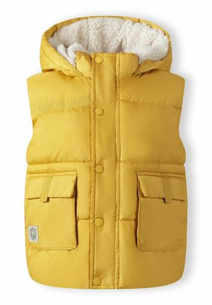 FULL TEDDY - Waistcoat - mustard yellow