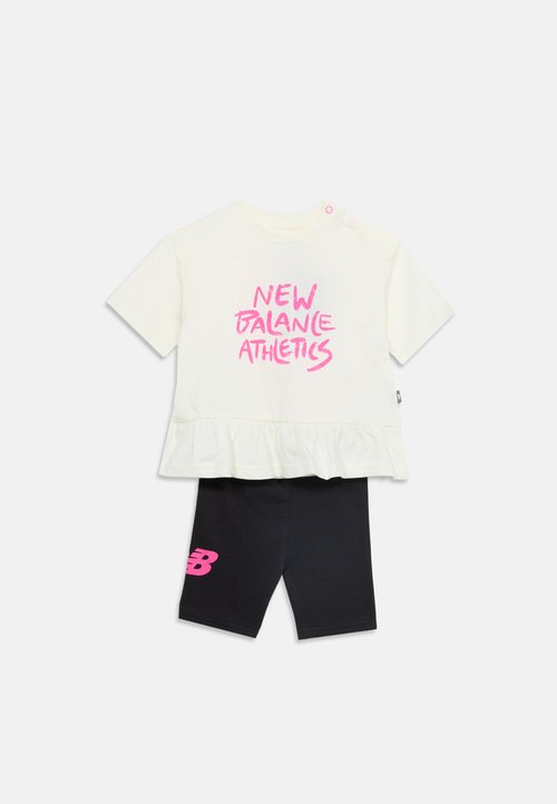 New Balance ATHLETICS GRAFFITI SET - Shorts - sea salt — foto 3