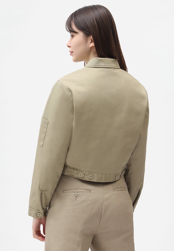 EISENHOWER CROPPED - Light jacket - khaki4