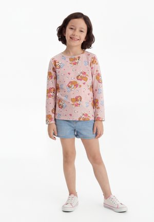 Name it NMFJIDDI PAW - Tops ar garām piedurknēm - burnished lilac