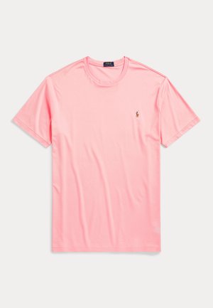 SOFT COTTON CREWNECK T-SHIRT - Basic T-shirt - carmel pink