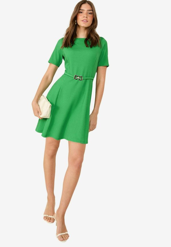 REGULAR FIT-SHORT SLEEVE - Jerseykleid