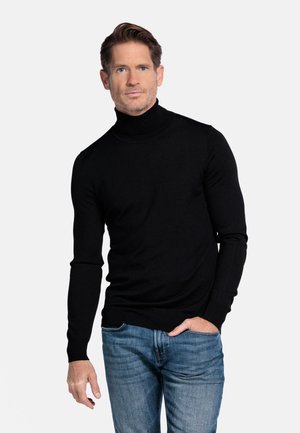STANDAARD LANGE MOUW MODERN FIT  EFFEN  - Pullover - black