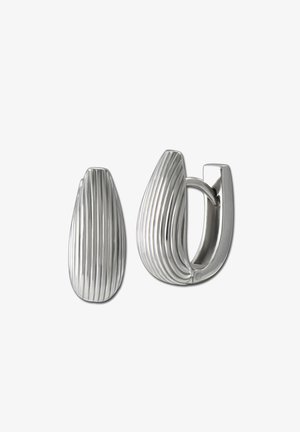 SilberDream, CREOLEN STRIPE - Earrings - silberfarben