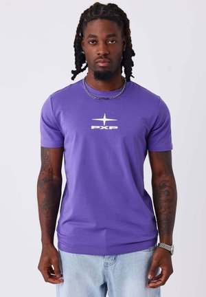 FIT ESSENTIALS - T-shirt con stampa - violet améthyste