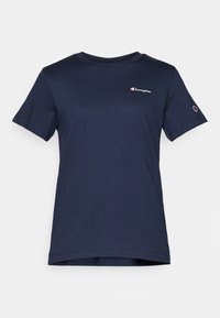 ICONS CREWNECK WITH SMALL LOGO - T-shirts basic - dark blue