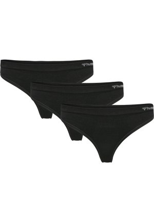 Hummel JUNO 3 PACK SEAMLESS  - String - black