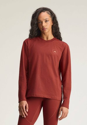 TEE - Langærmet T-shirt - burnt sienna