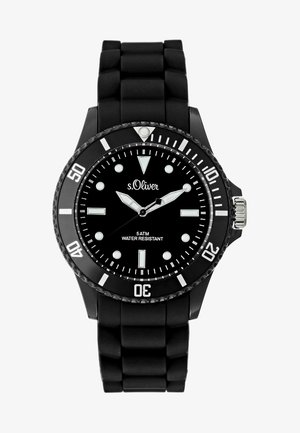 s.Oliver BIG COLOR - Montre - schwarz
