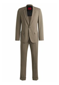 HANFRED GENRICH SET - Pantaloni eleganti - brown nine