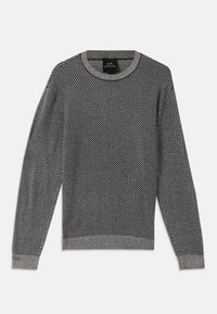 Unausgewählt, dark blue/white