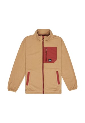 ICE FIELDS FZ Y (KTP0) UNISEX - Fleece jacket - beige red