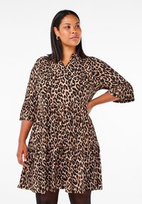 Zizzi BLÜMCHENM - Day dress - leo aop