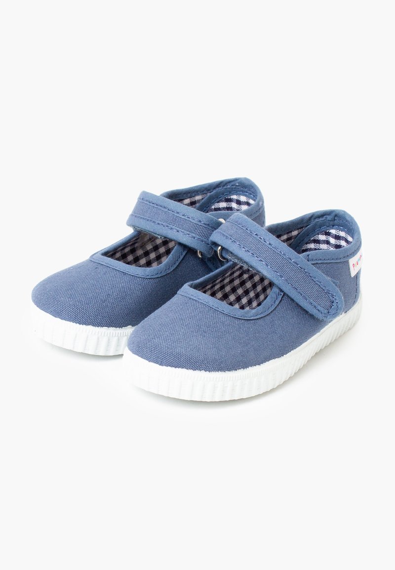 Pisamonas MERCEDITAS TIRA ADHERENTE TIPO Zapatos de bebé azul