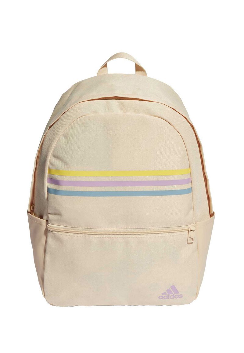 adidas Performance CLASSIC HORIZONTAL 3-STRIPES - Zaino - sand strata   almost yellow