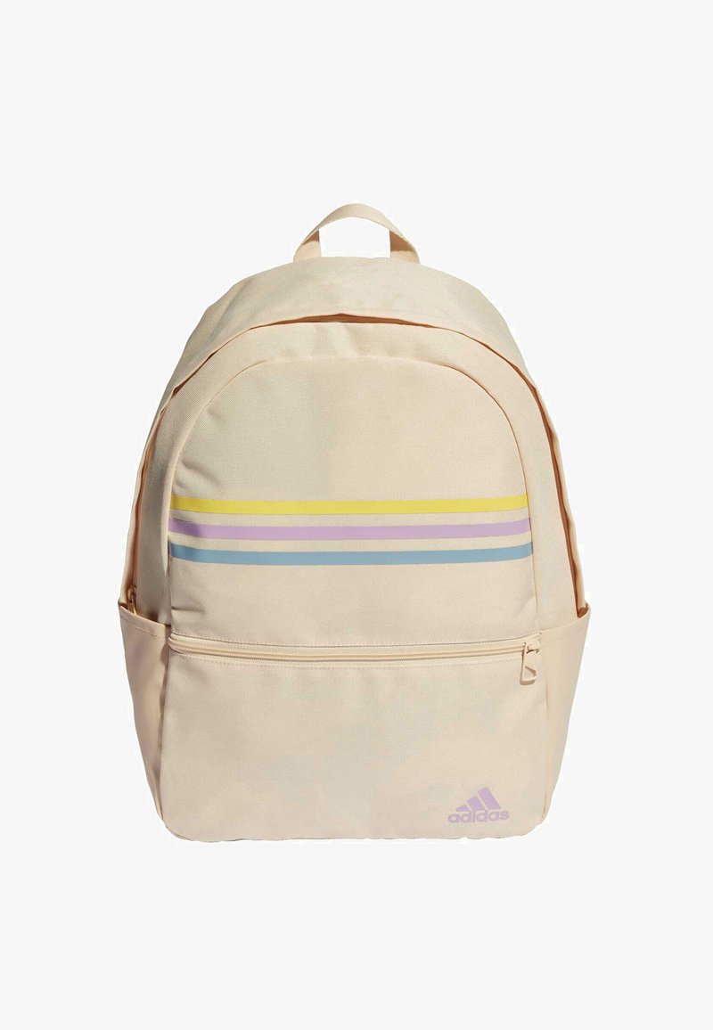 adidas Performance CLASSIC HORIZONTAL 3-STRIPES - Zaino - sand strata almost yellow