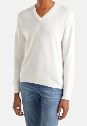 Sweatshirt - white