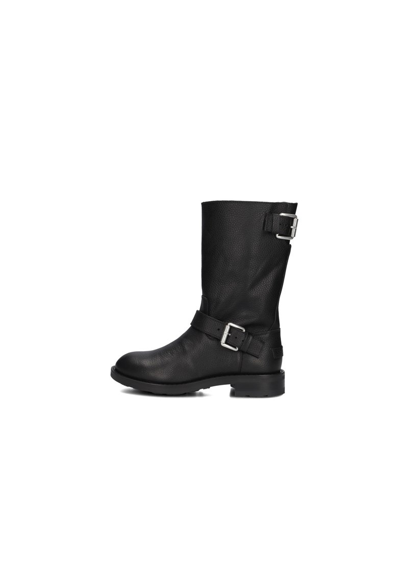 Shabbies Amsterdam BIKER - Cowboy-/Bikerlaarsjes - zwart