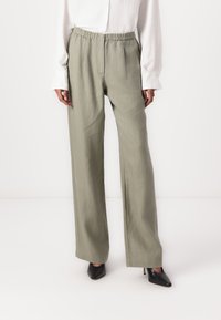 Samsøe Samsøe SATOVE TROUSERS - Tygbyxor - vetiver