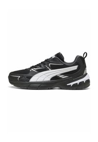 MILENIO TECH  - Baskets basses - black white silver