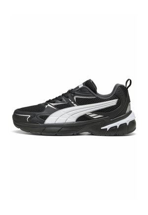 MILENIO TECH  - Baskets basses - black white silver