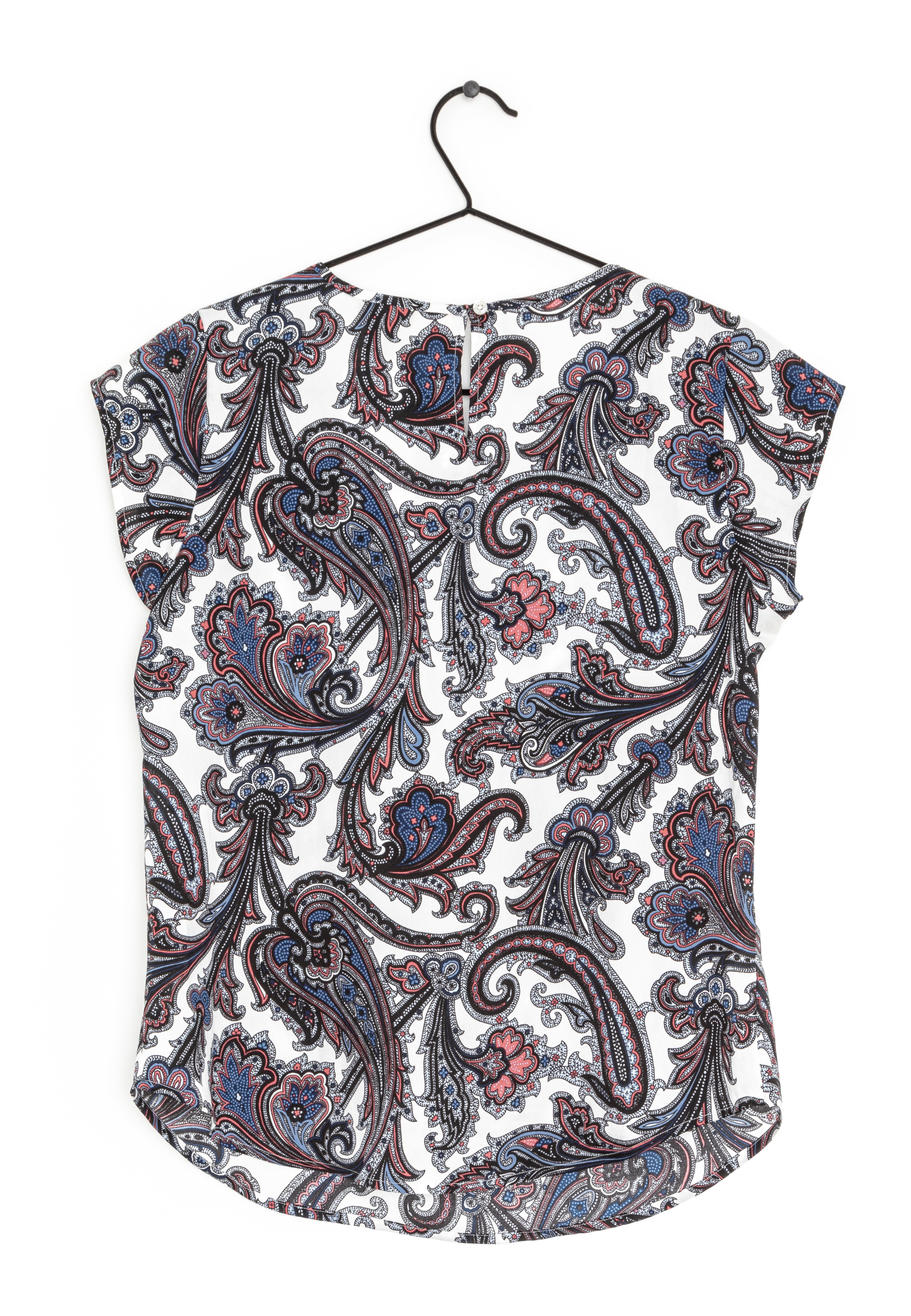 ann taylor paisley blouse