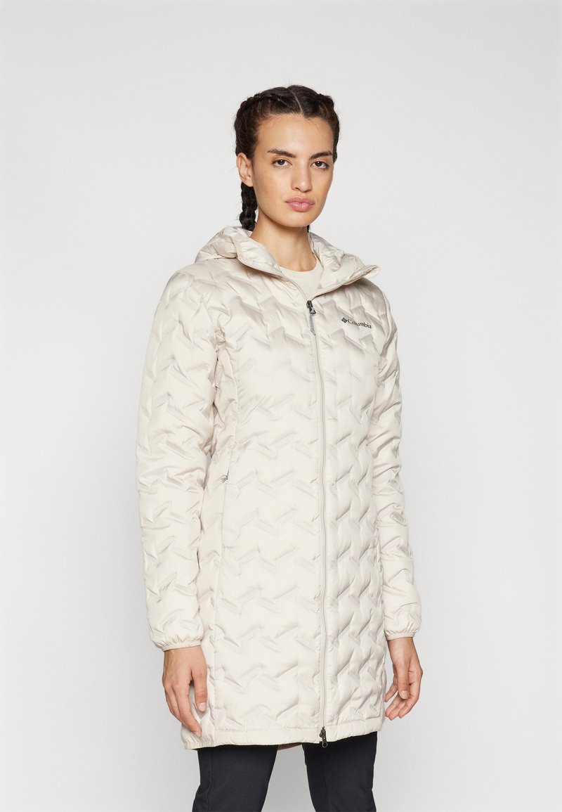 Columbia DELTA RIDGE™ LONG JACKET - Abrigo de plumas - dark stone