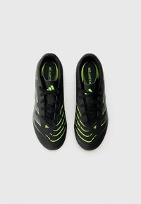 adidas Performance PREDATOR CLUB UNISEX - Fotballsko til fast underlag - core black/carbon/lucid lemon