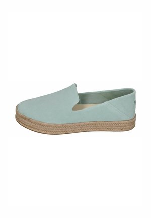 CAROLINA - Espadrilles - light mint suede