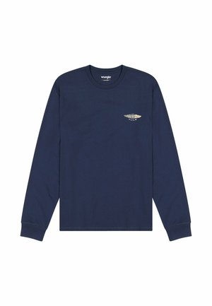 Wrangler LONG SLEEVE LS_AMERICANA - REGULAR FIT - Striktrøje - navy