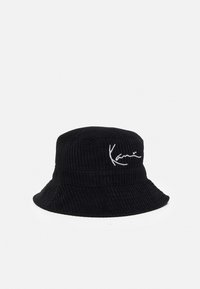 SIGNATURE BUCKET HAT UNISEX - Hoed - black