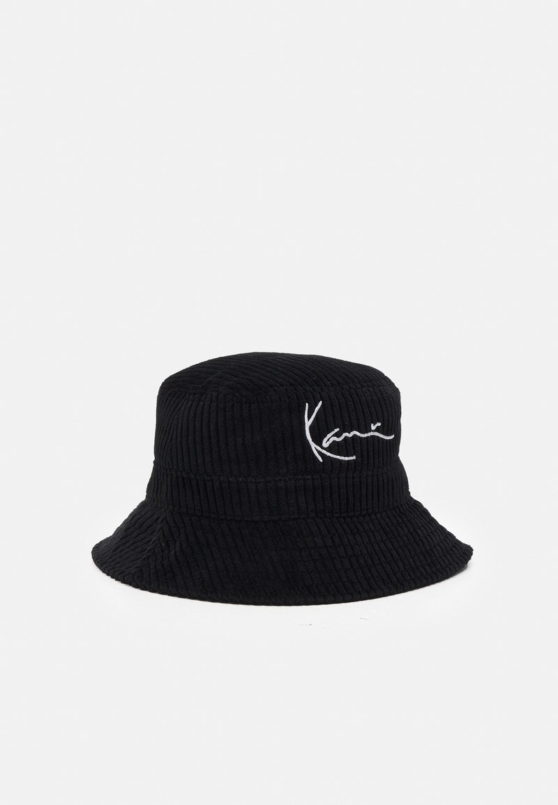 Karl Kani - SIGNATURE BUCKET HAT UNISEX - Hatte - black, Forstør