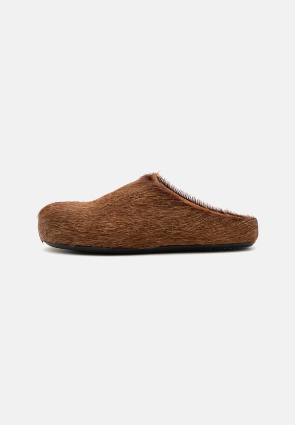 FUSSBETT SABOT - Pantolette flach - tobacco