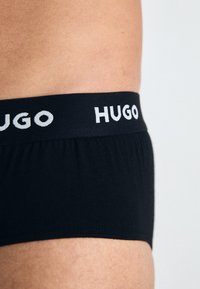 HUGO HIPBRIEF 3 PACK - Kratke gaće - black