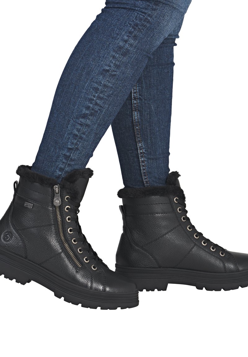 Remonte Bottes de neige - schwarz