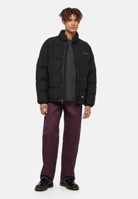 Dickies DOUBLE KNEE  - Pantalones - plum perfect