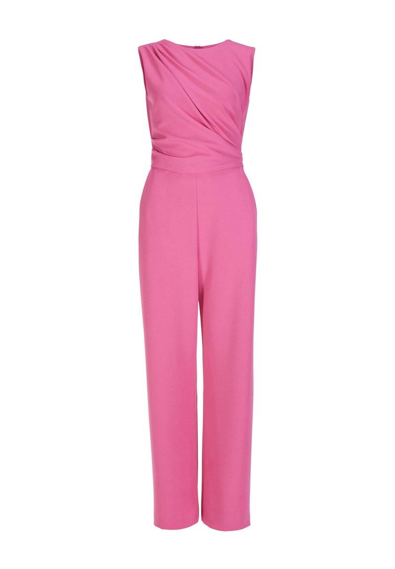 Swing Jumpsuit donkerroze