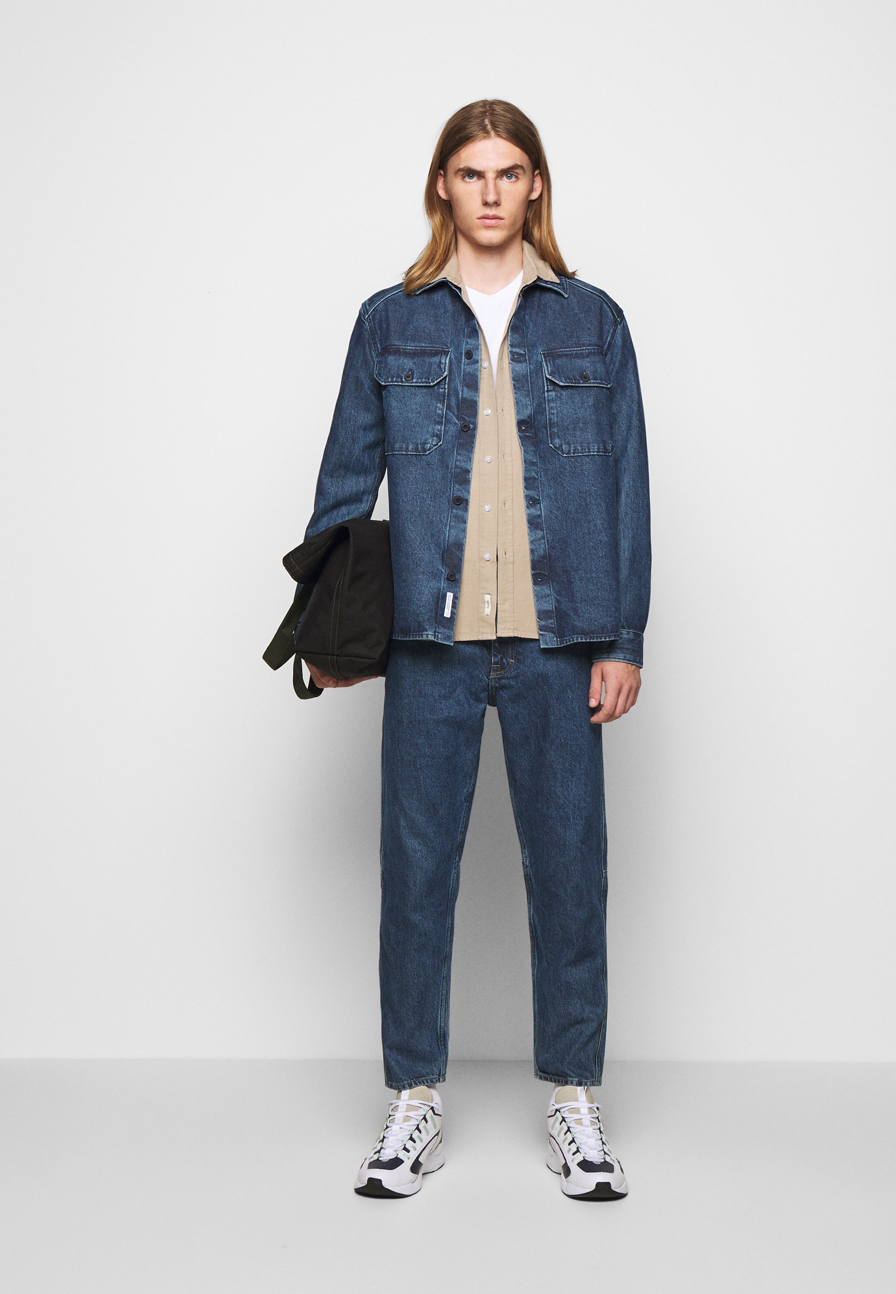 CLOSED X-LENT TAPERED - Vaqueros rectos - mid blue/azul - Zalando.es