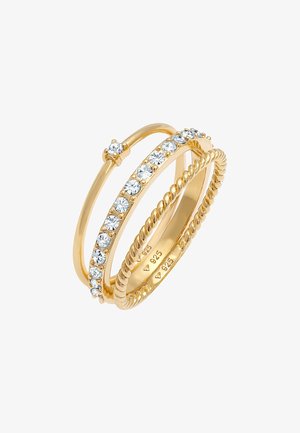 3 PACK - Bague - gold