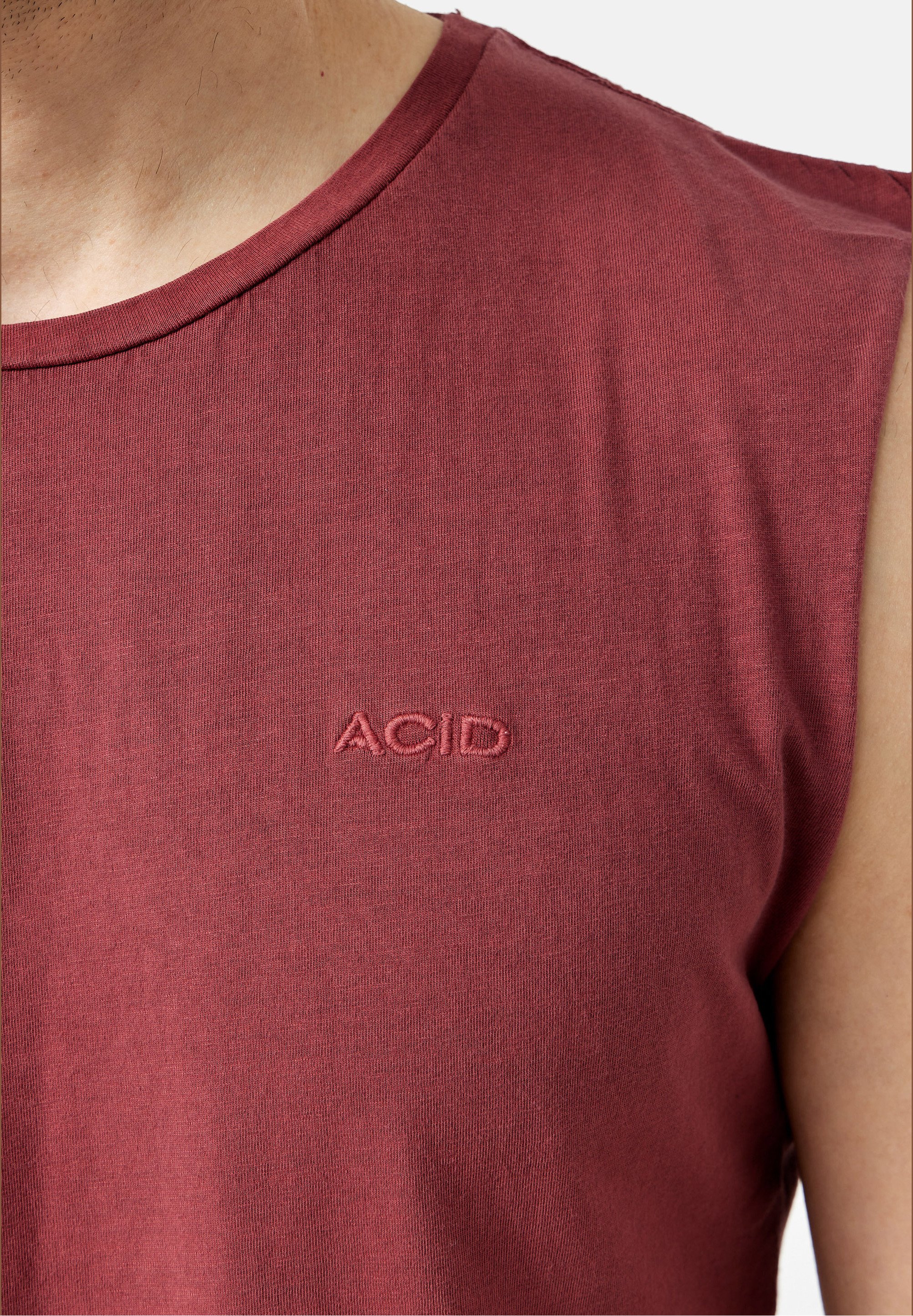 24Bottles GMNT DYE - Top - rot/rojo - Zalando.es