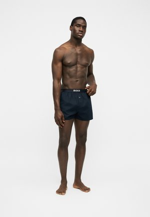 BOSS, 2 PACK - Široke bokserice - dark blue/light blue