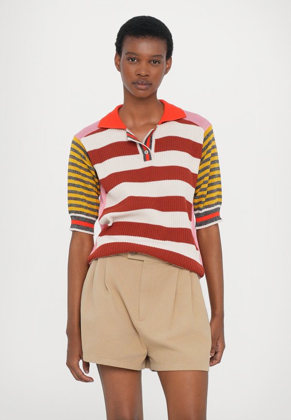 HIGH WAIST PLEATED - Shorts - beige4