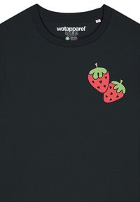 watapparel STRAWBERRY - T-Shirt print - black